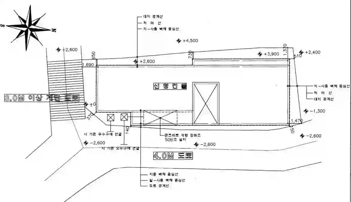 조은주택 배치도 이미지